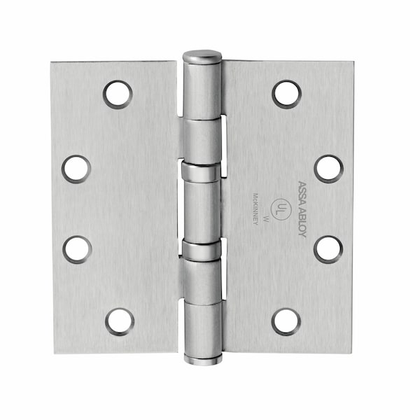 Ball Bearing Butt Hinge, 4-1/2" x 4-1/2", US26D, Standard